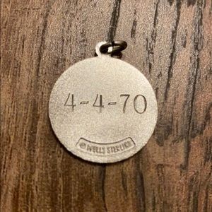 Wells Sterling Vintage charm / neckless